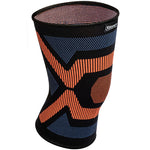 Knee Compression Sleeve (1 Sleeve, Orange-Blue)