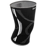 Knee Compression Sleeve (1 Sleeve, Black-White)